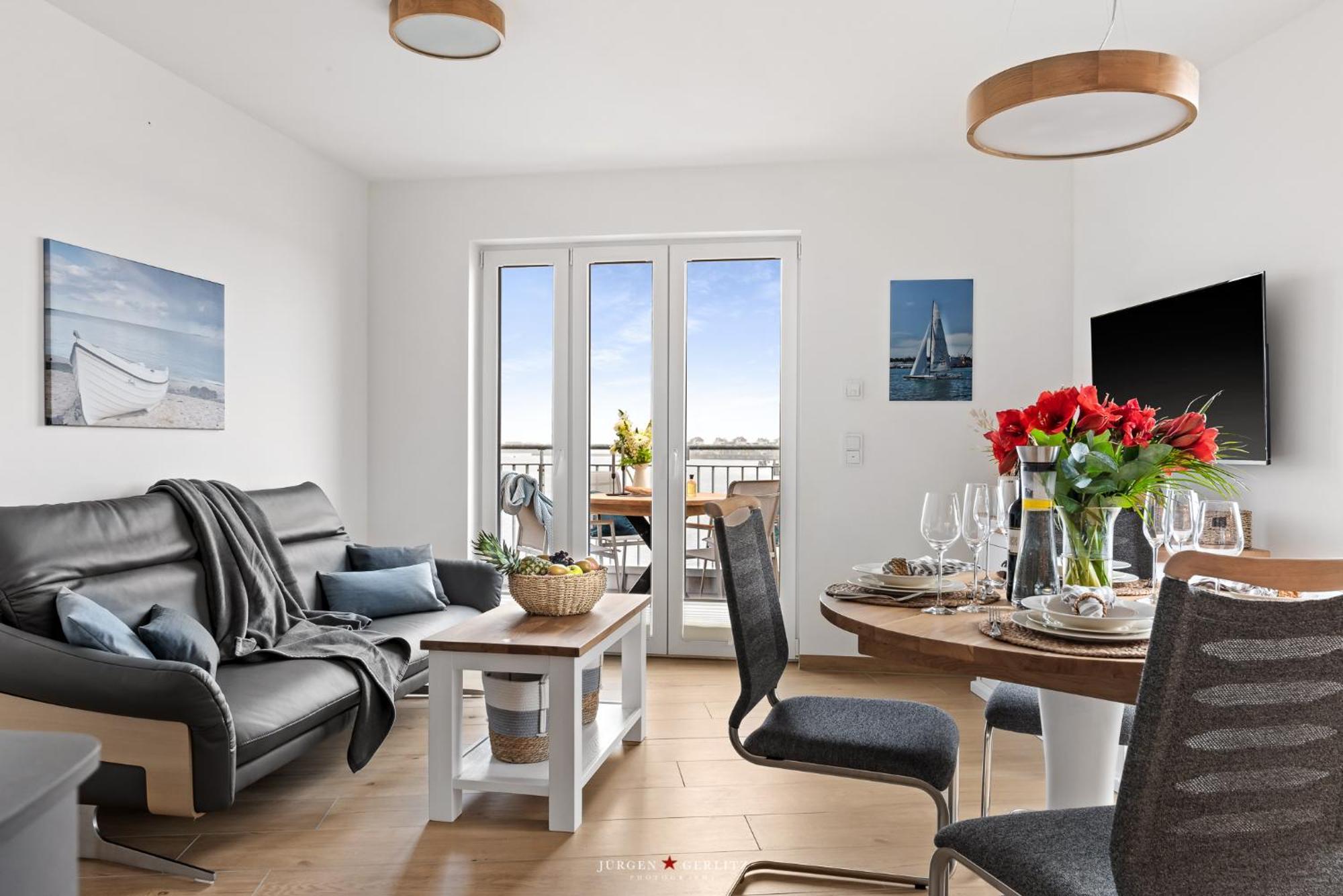 Sea Apartment Mojo- Meerblick, Infrarotauna, Terrasse Олпениц Екстериор снимка