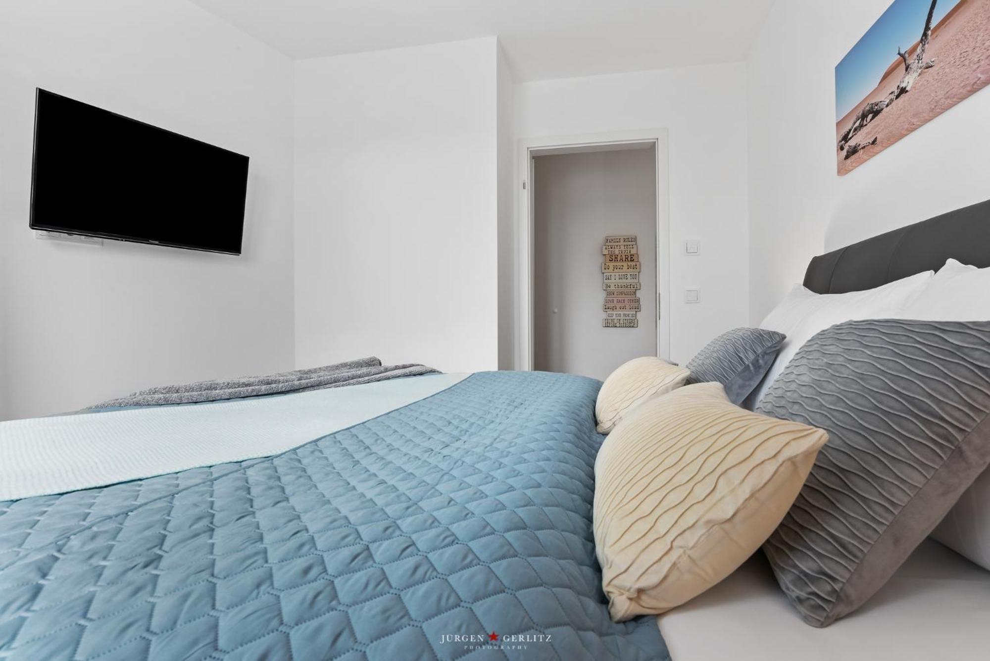 Sea Apartment Mojo- Meerblick, Infrarotauna, Terrasse Олпениц Екстериор снимка