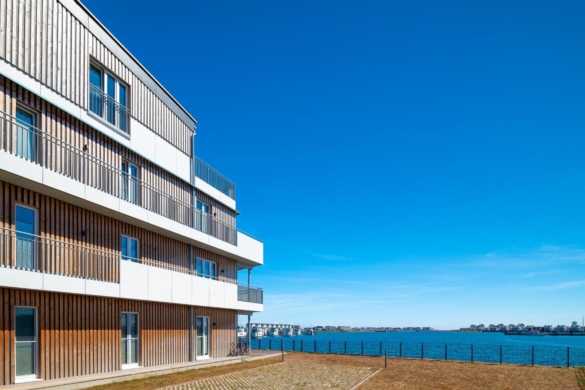 Sea Apartment Mojo- Meerblick, Infrarotauna, Terrasse Олпениц Екстериор снимка